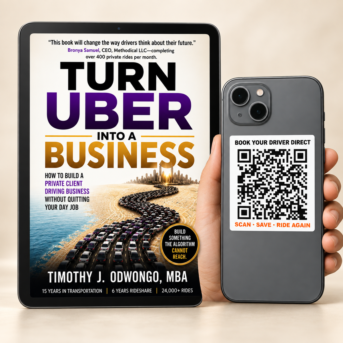 Turn Uber into a Busines: eBook + Contact Tag Bundle